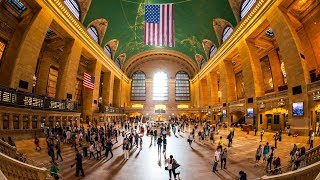 Walking Tour of Grand Central Terminal — New York City 【4K】🇺🇸 [upl. by Kersten]