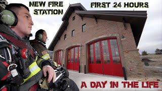 First 24 Hours in a New Fire Station  A Day in the Life [upl. by Fakieh]