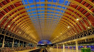 A Walk Around Londons Paddington Railway Station [upl. by Airrehs587]