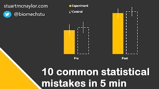 Ten Statistical Mistakes in 5 Min [upl. by Mur]