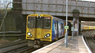 Half an Hour at 216  Birkenhead North Station 1022017  Class 507 508 terminus [upl. by Aoh]