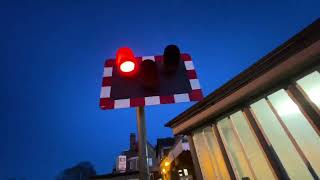 Birkdale Level Crossing Merseyside [upl. by Llenehs]