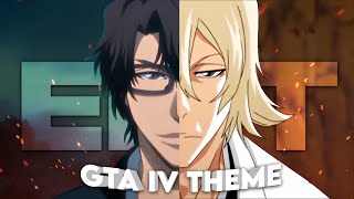 Aizen x Urahara  GTA IV Theme Edit [upl. by Lorianne660]